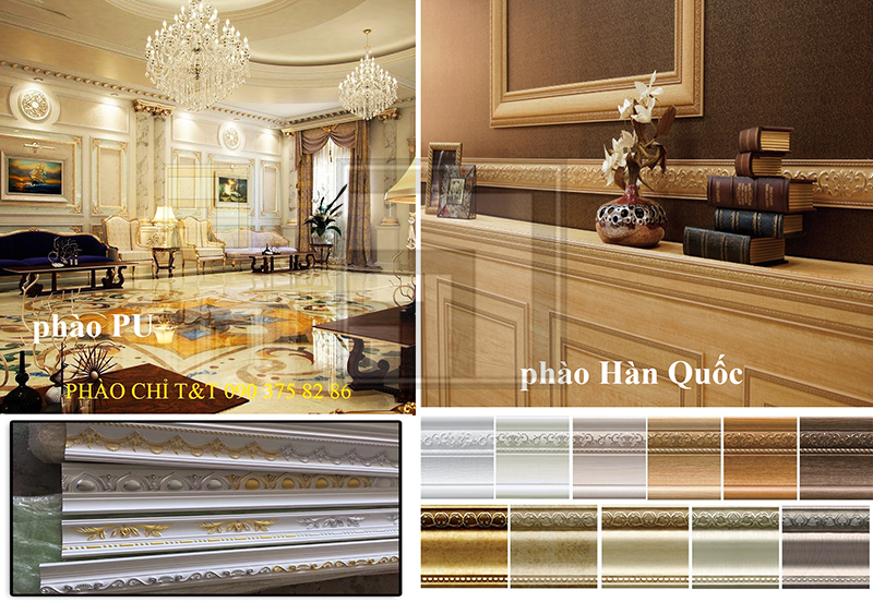 Giá phào chỉ pu có đắt hơn phào chỉ Hàn Quốc 2