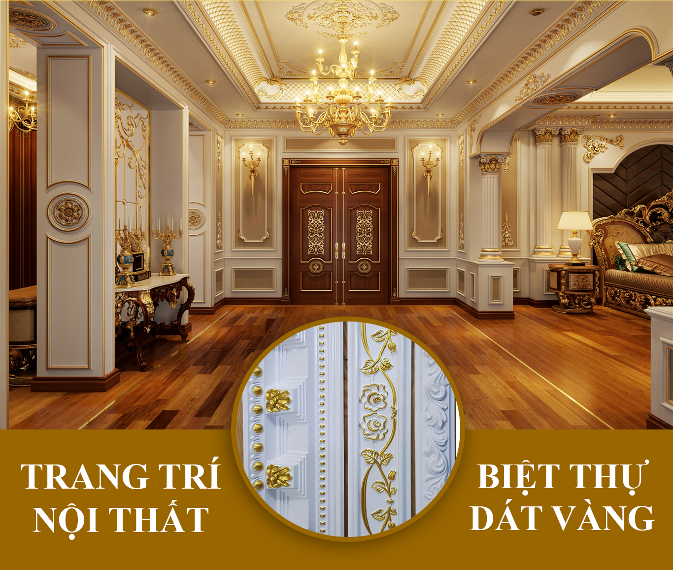 Các đại gia Việt so độ chịu chơi bằng các biệt thự dát vàng giá trị xa xỉ