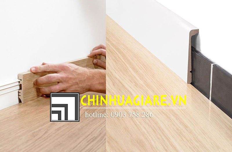 Cách thi công phào len chân tường nhựa đúng chuẩn