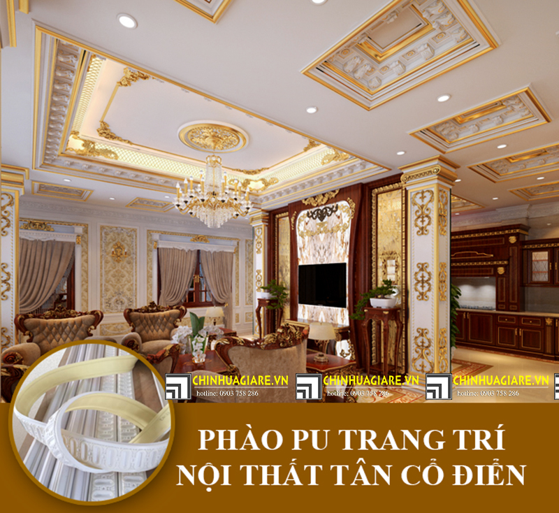 Tầm quan trọng của thiết kế nội thất và phào chỉ PU trong thiết kế nội thất 3